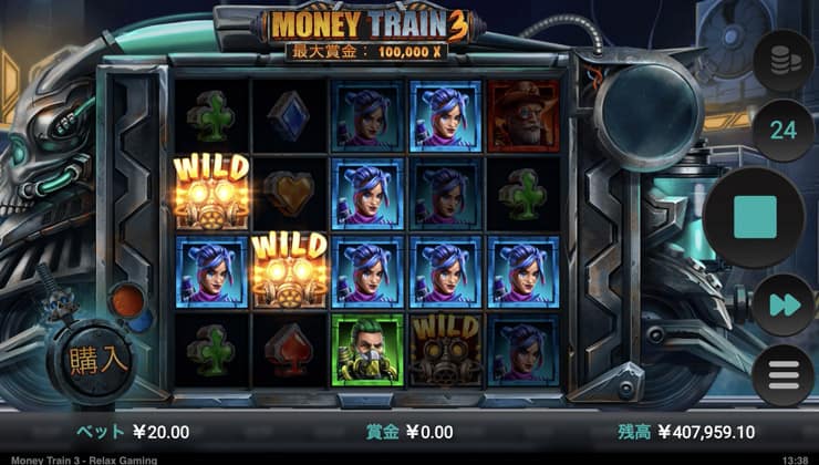 MoneyTrain3のフリースピン・ジョイカジノ