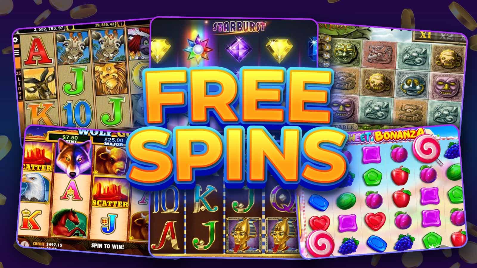 How to get free spins?